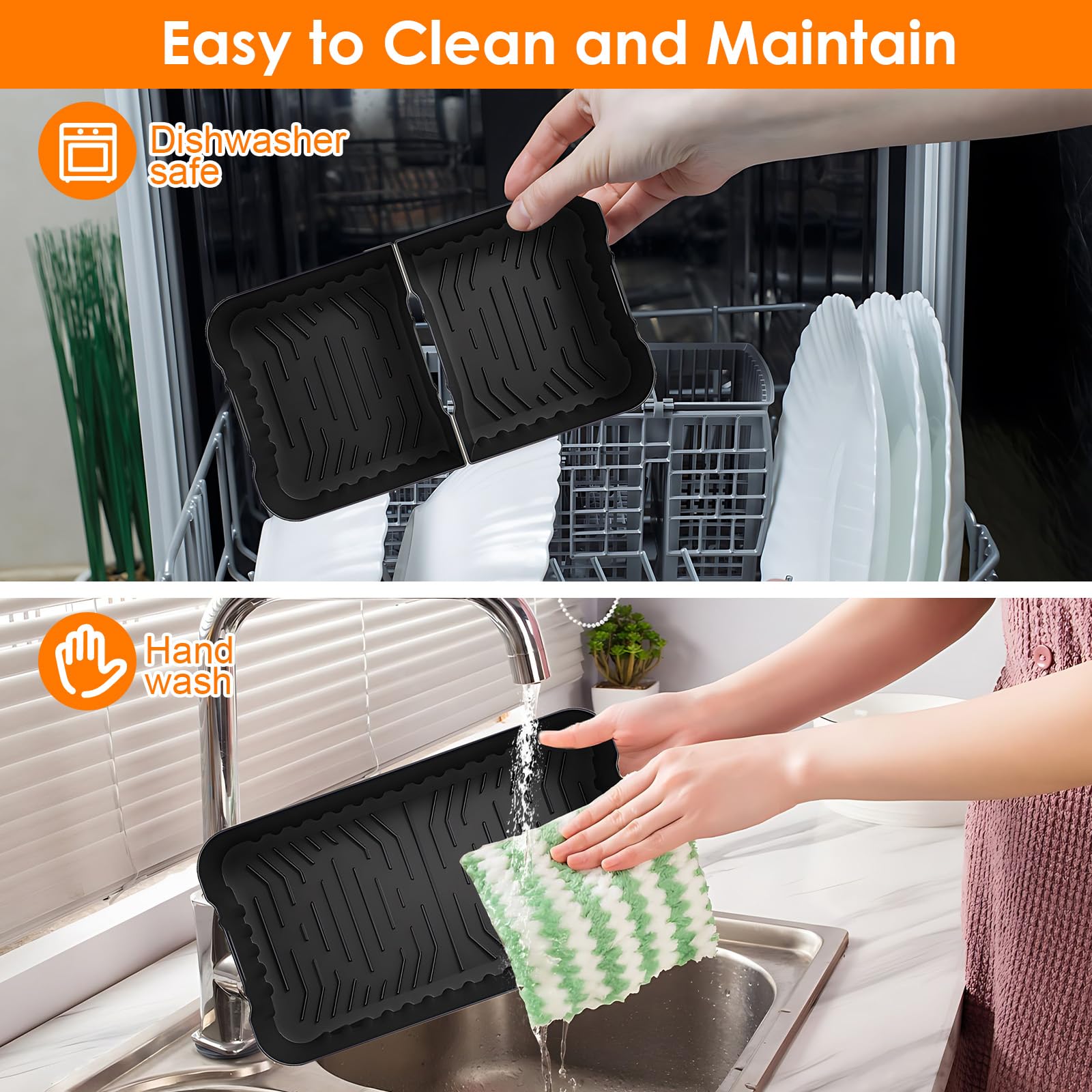 Moule Silicone Air Fryer Accessoires pour COSORI Dual Zone 10L Twinfry Airfryer- 1x10L + 2x5L Réutilisable Silicone Réutilisable Plat, Grille Racks, Paniers à Friture, Grille de Grille (Cosori 10l)