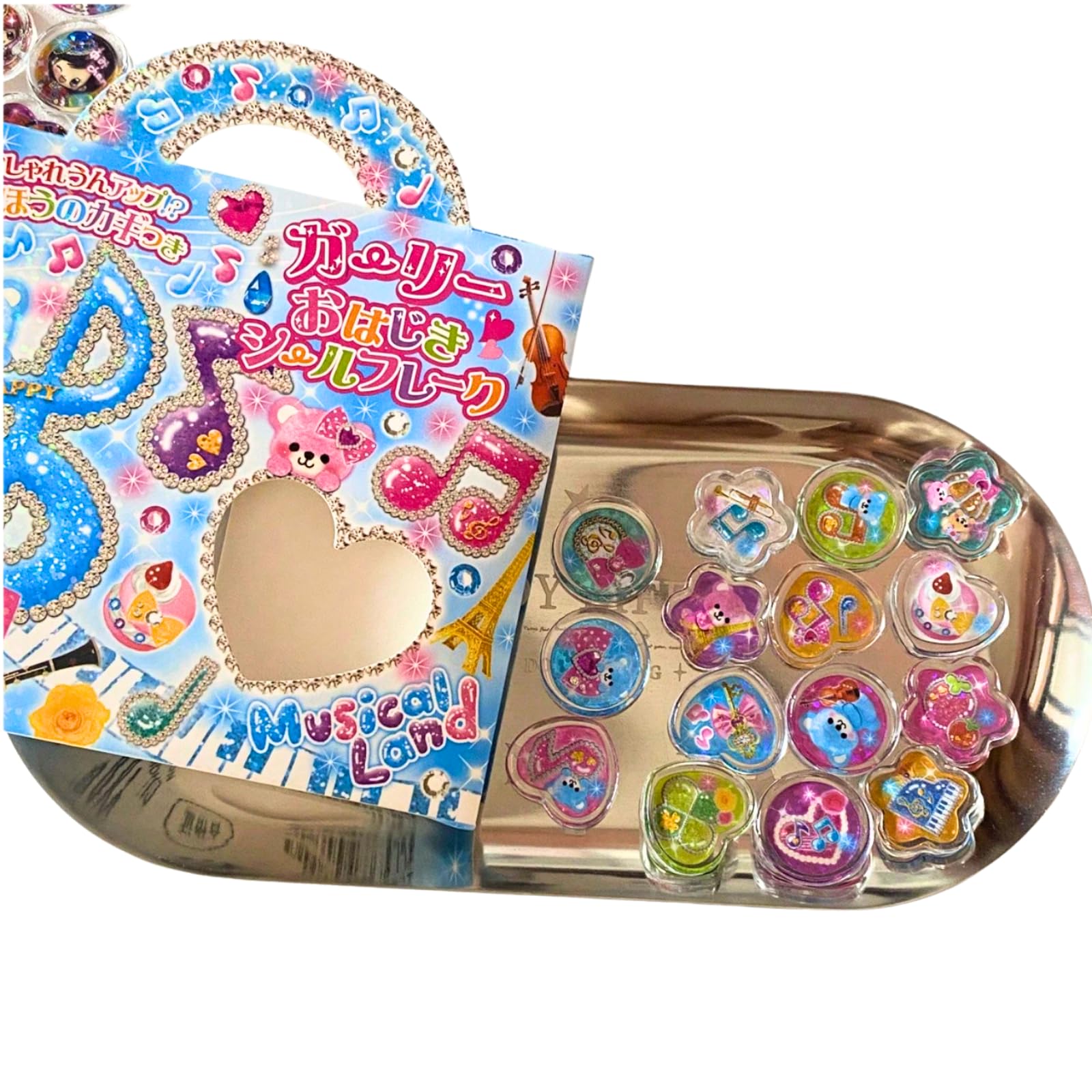 Amazon.co.jp: おはじきシール くま 平成女児 平成レトロ ドロップ