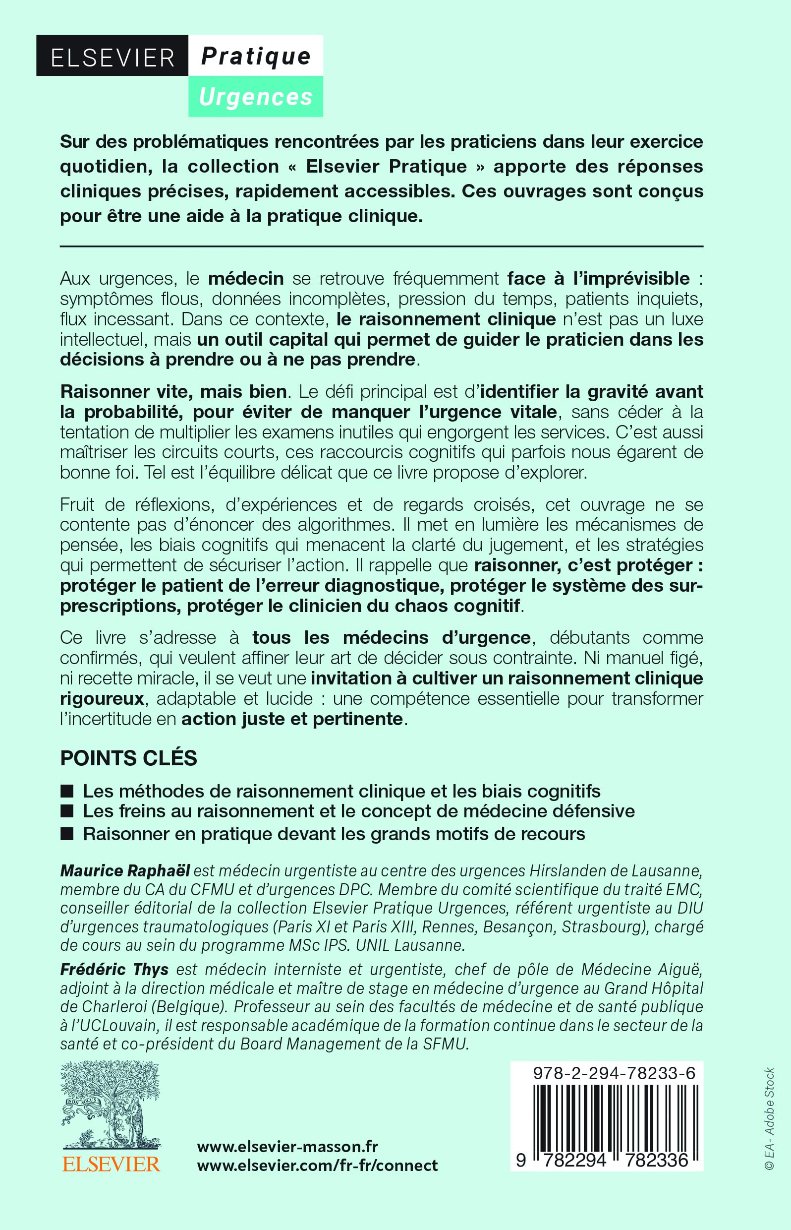 Raisonnement clinique en médecine d'urgence