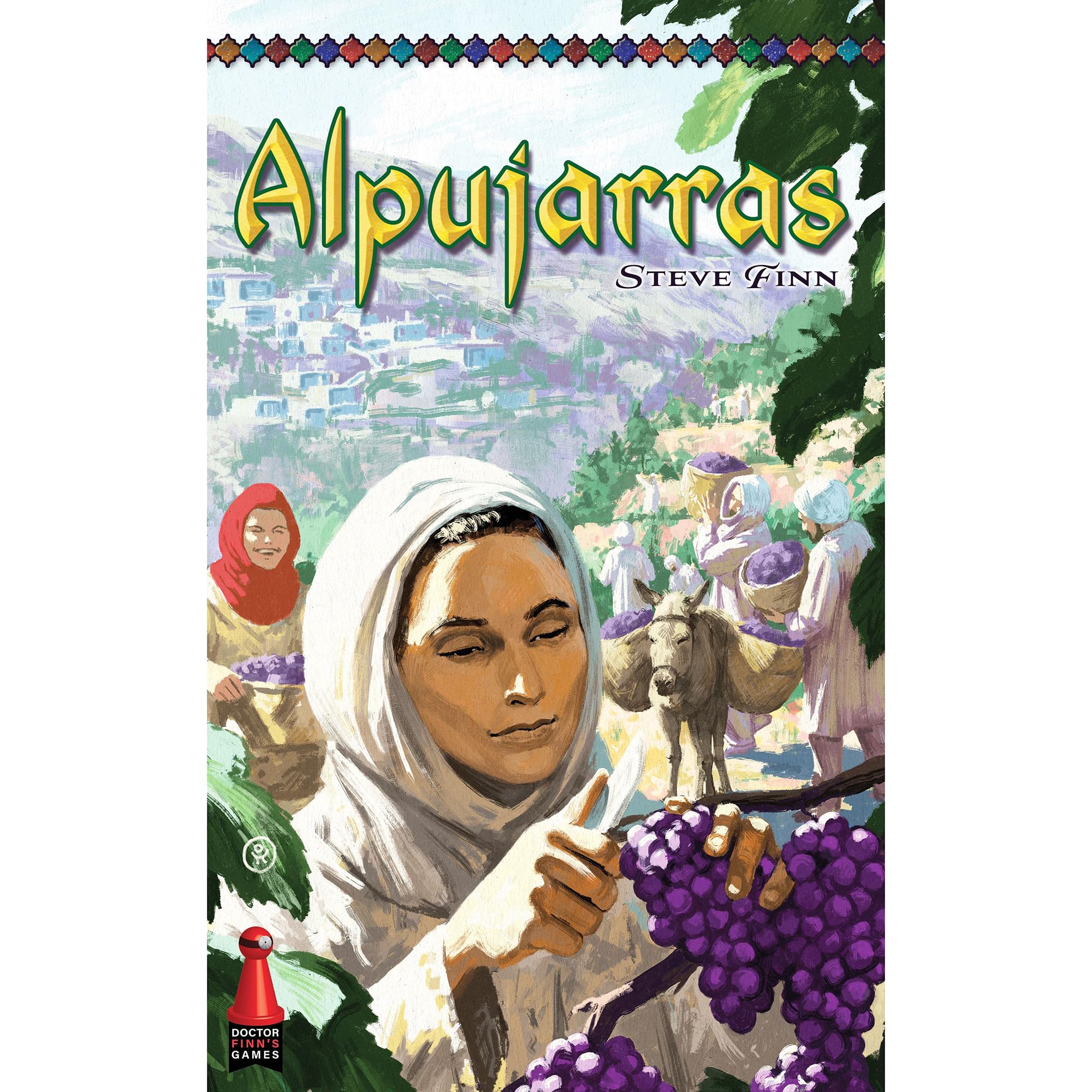 Doctor Finn's Games: Alpujarras - Strategy Board Game, Turn Based, Take On The Role of A Fruit Farmer, Ages 14+, 1-4 Players, 45 Min