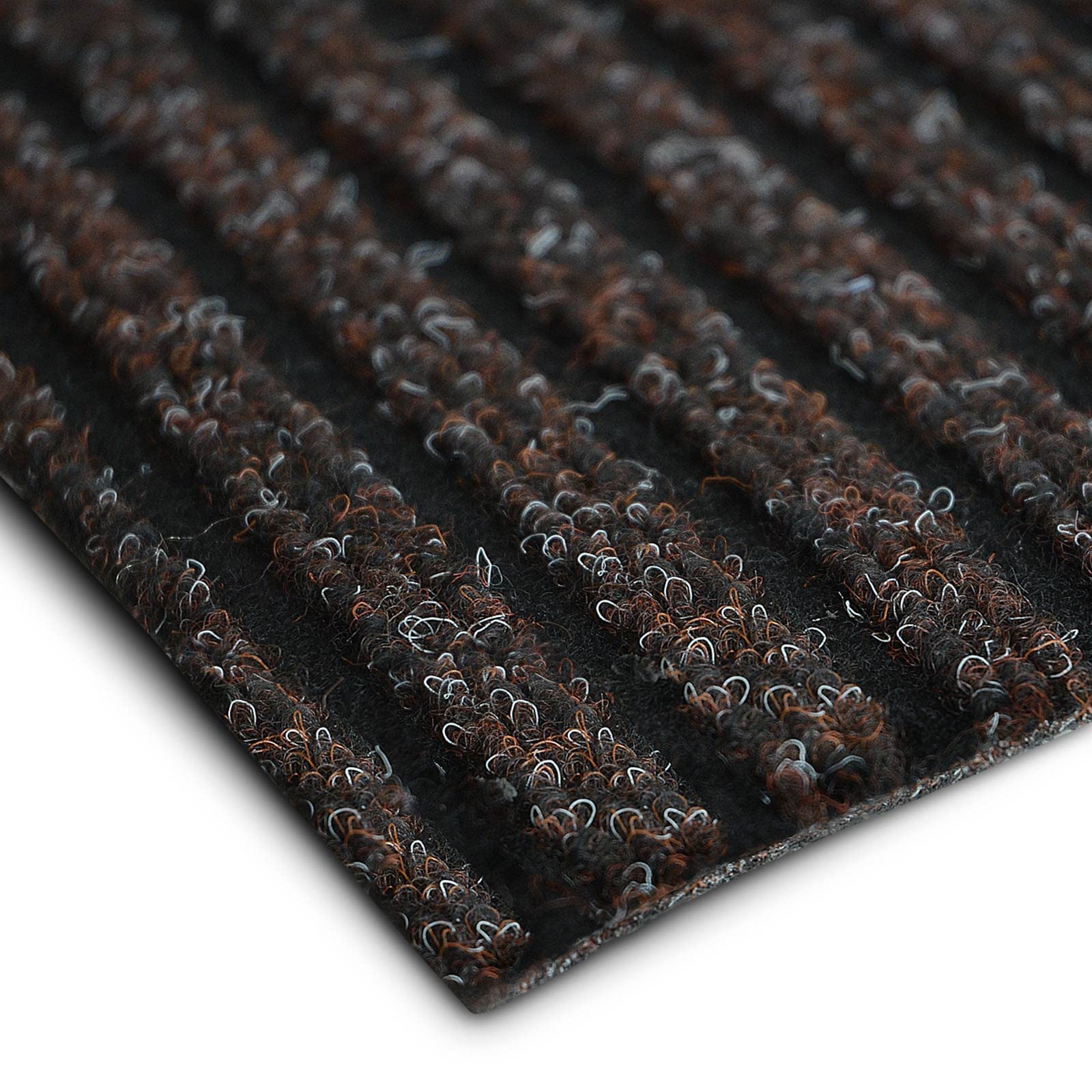 KARAT Tapis de Cuisine Granada - coupé sur Mesure - Largeur : 80 cm - antidérapant et Isolant sonore (Brun, 80 x 400 cm)