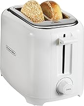 Proctor Silex 22216PS Toaster with Wide Slots & Toast Boost, 2-Slice, White
