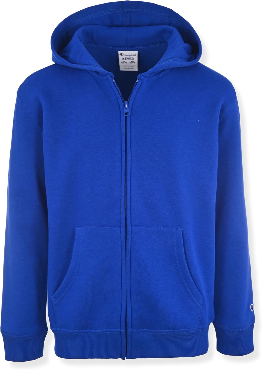 Champion Boys Zip Front Fleece Hoodie Sweatshirt for Kids