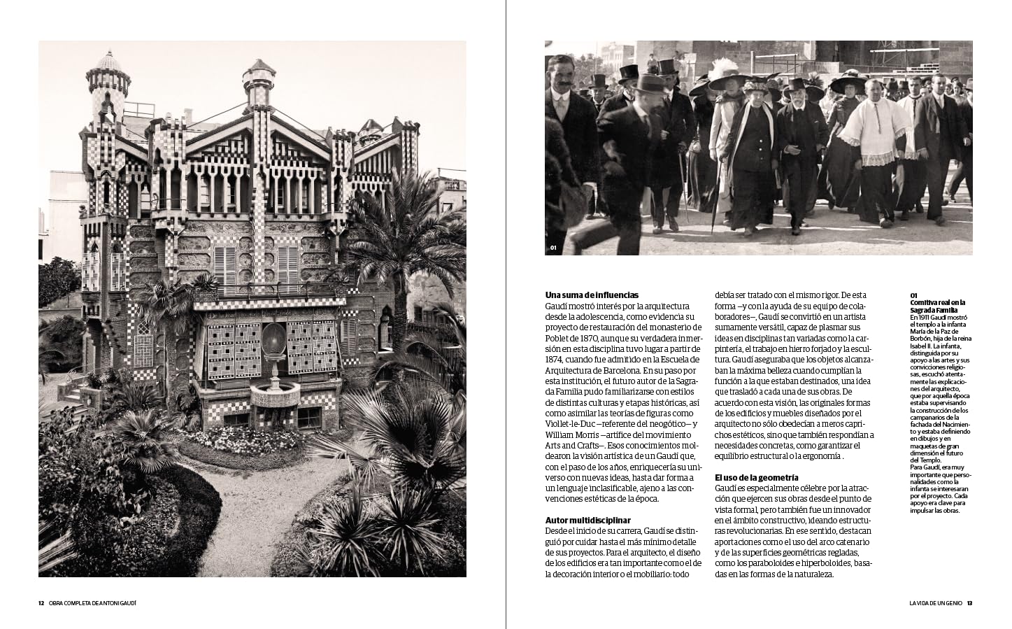 ED. LUJO - OBRA COMPLETA ANTONI GAUDÍ (ESPAÑOL) (Serie Arquitectura)