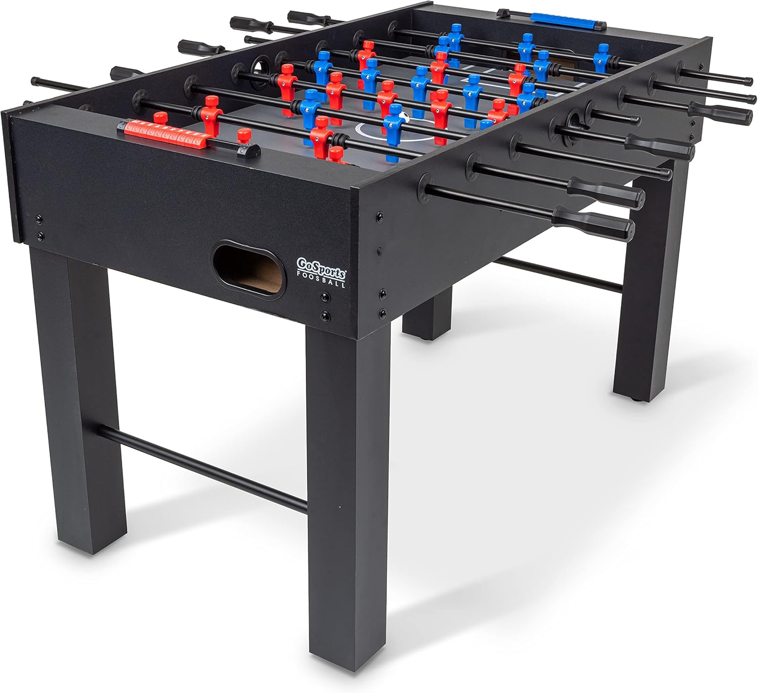 GoSports 54 Inch Full Size Foosball Table Black Finish