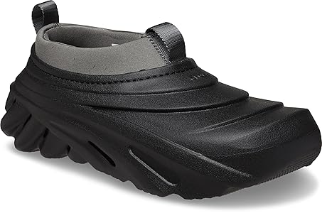 Amazon.com | Crocs Echo Storm Unisex Adult Clog, Midnight, 4