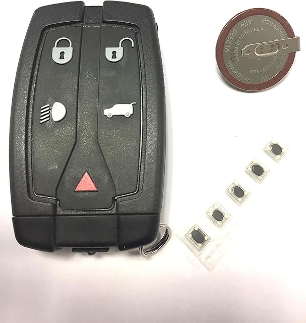 Repair refurbishment service for Land Rover Freelander 2 remote key fob batte.