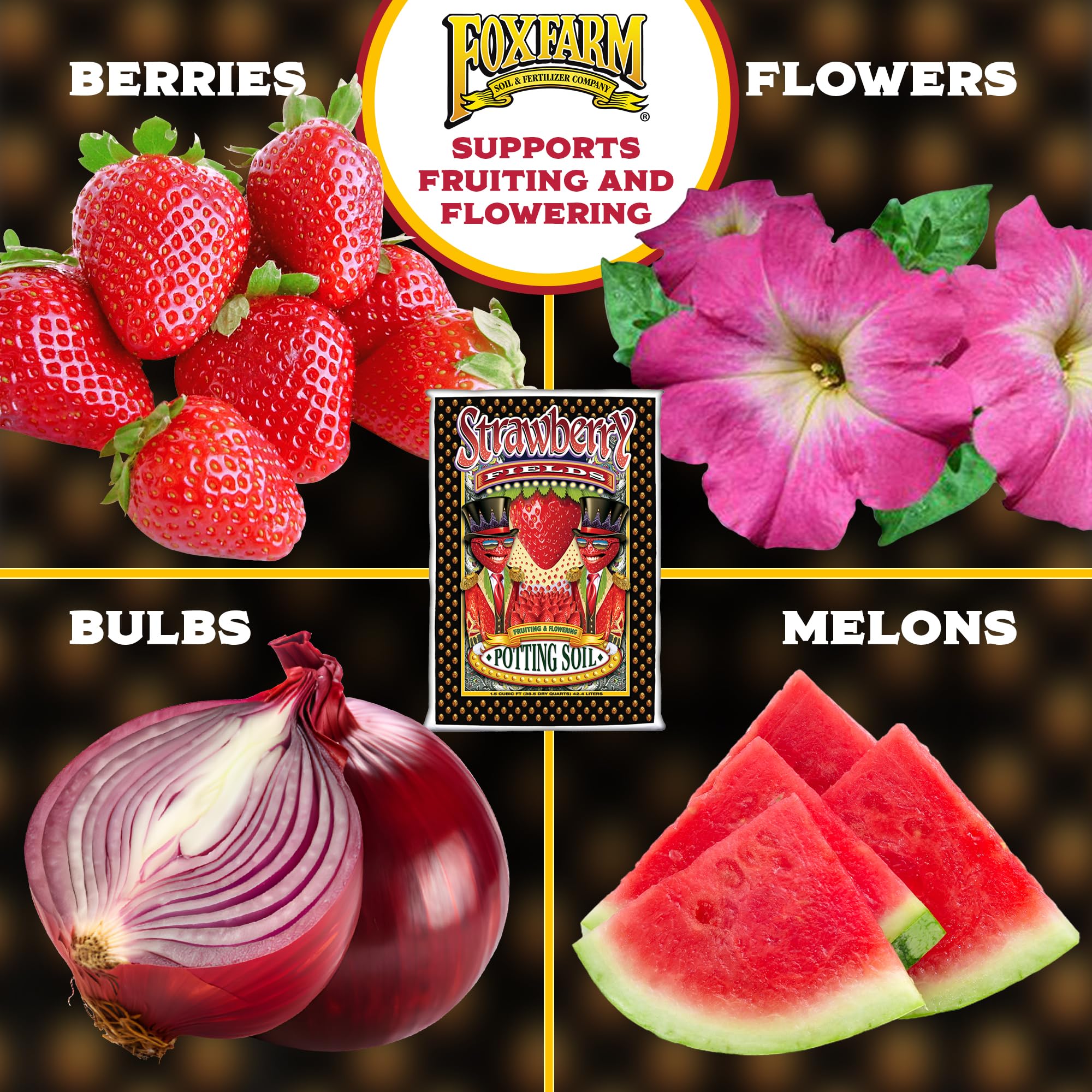 Amazon.com : FoxFarm Strawberry Fields Fruiting & Flowering