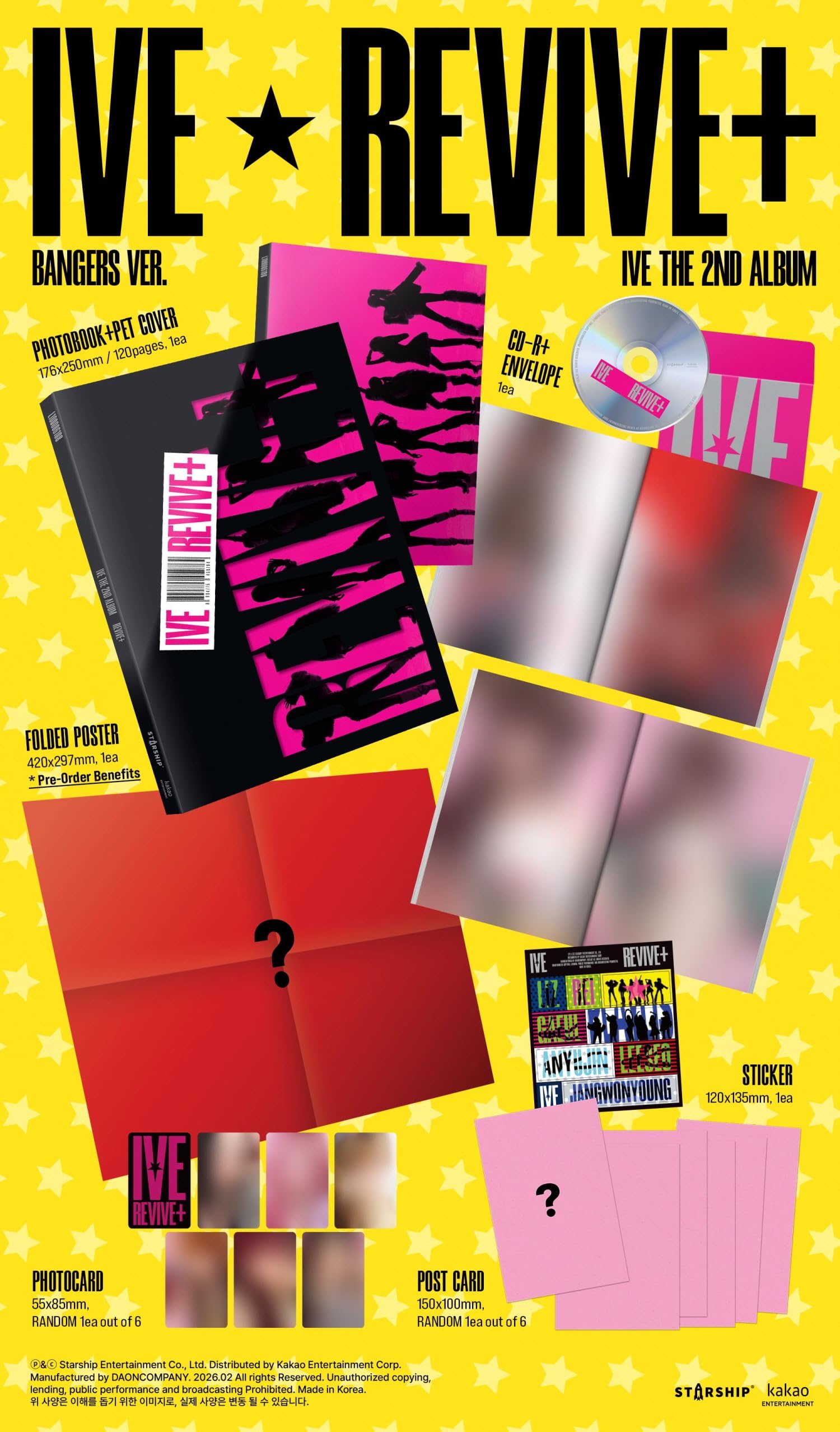 IVE REVIVE+ 2nd Album with Tracking Sealed (Standard Random Version) - 3