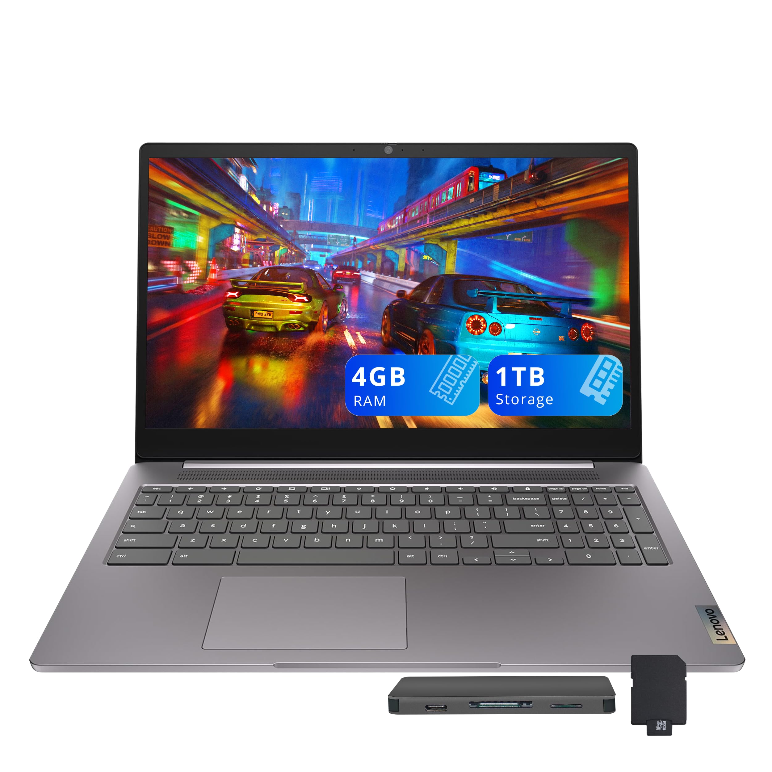 Lenovo IdeaPad 128GB Chromebook 美品 IdeaPad Slim 3 Chromebook Gen 8 Chrome OS・MediaTek Kompanio