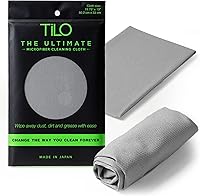 Vista 9 de TILO - Paño de limpieza de microfibra, 19 x 13 pulgadas, ultraabsorbente, sin rayas, sin pelusas, paño de pulido reutilizable para polvo, grasa, Rosa