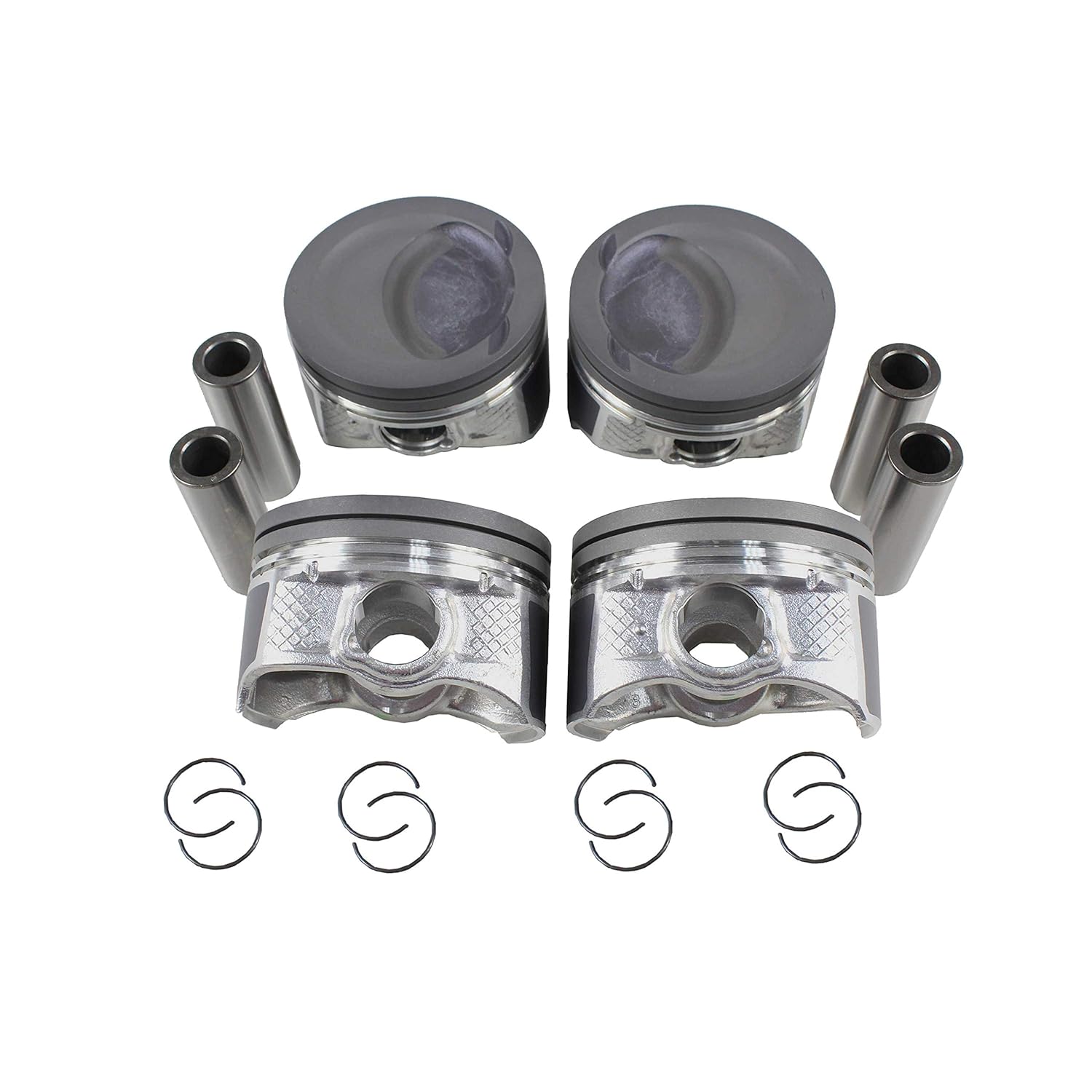 Conjunto de Pistões Oversize DNJ P469A.20 para Mazda 3 e CX-7 2.3L L4 16V DOHC 2010-2013 - 2260cc