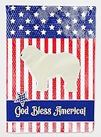 Vista 1068 de Caroline's Treasures BB4243GF Bandera de jardín con texto en inglés «Merry Christmas» con texto en inglés «Merry Christmas», bandera decorativa