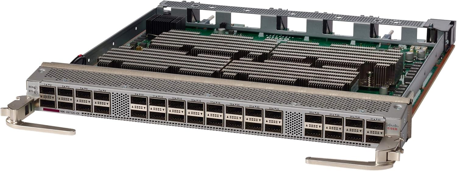 Cisco N9KX9732CEX 100 Gigabit Line Card For Data