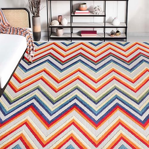 Miniatura 7 de Superior Alfombra Bohemia Moderna para Interiores y Exteriores, Perfecta para Patio, Dormitorio, Cocina, Cuarto de Lavado, Entrada, Oficina, Sala de