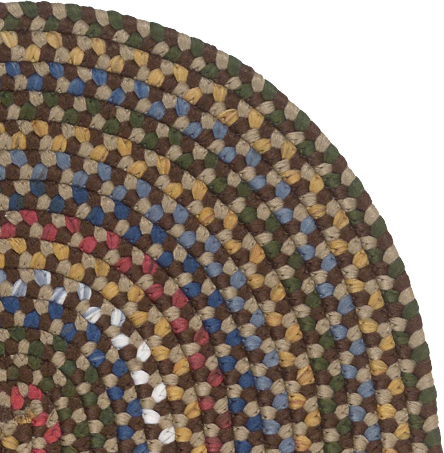 Colonial Mills Wayland Oval - Brown 2x4