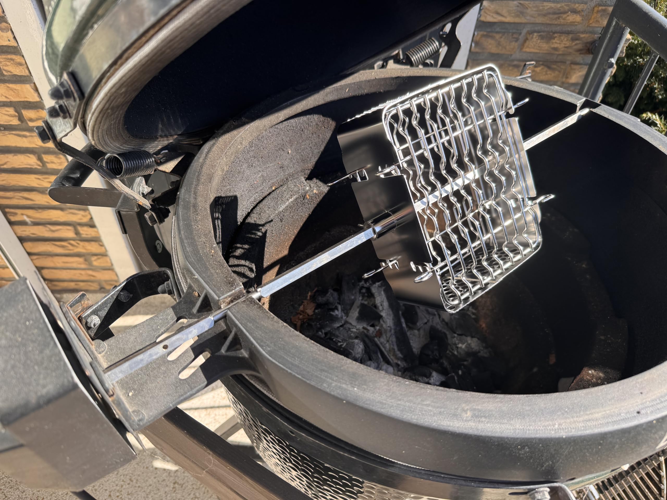 BBQNovation Rotisserie mandje Zwart BBQNovation Rotisserie mandje Zwart