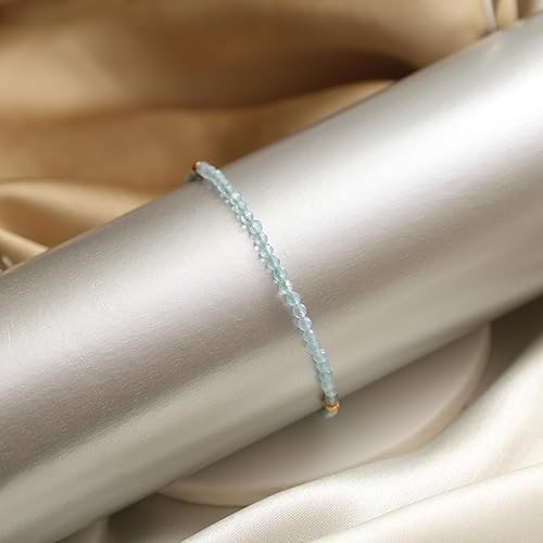 Miniatura 10 de Gempires Mother's Day Gift Natural Purple Amethyst Braided Bracelet, February Birthstone Bracelet, Gemstone Bracelets Gift For Women (Amethyst)