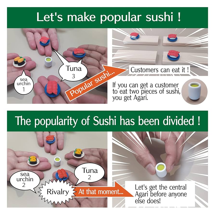 Amazon | GOTTA2 寿しロワイヤル(第2版) (3-4人用 10分 6才以上