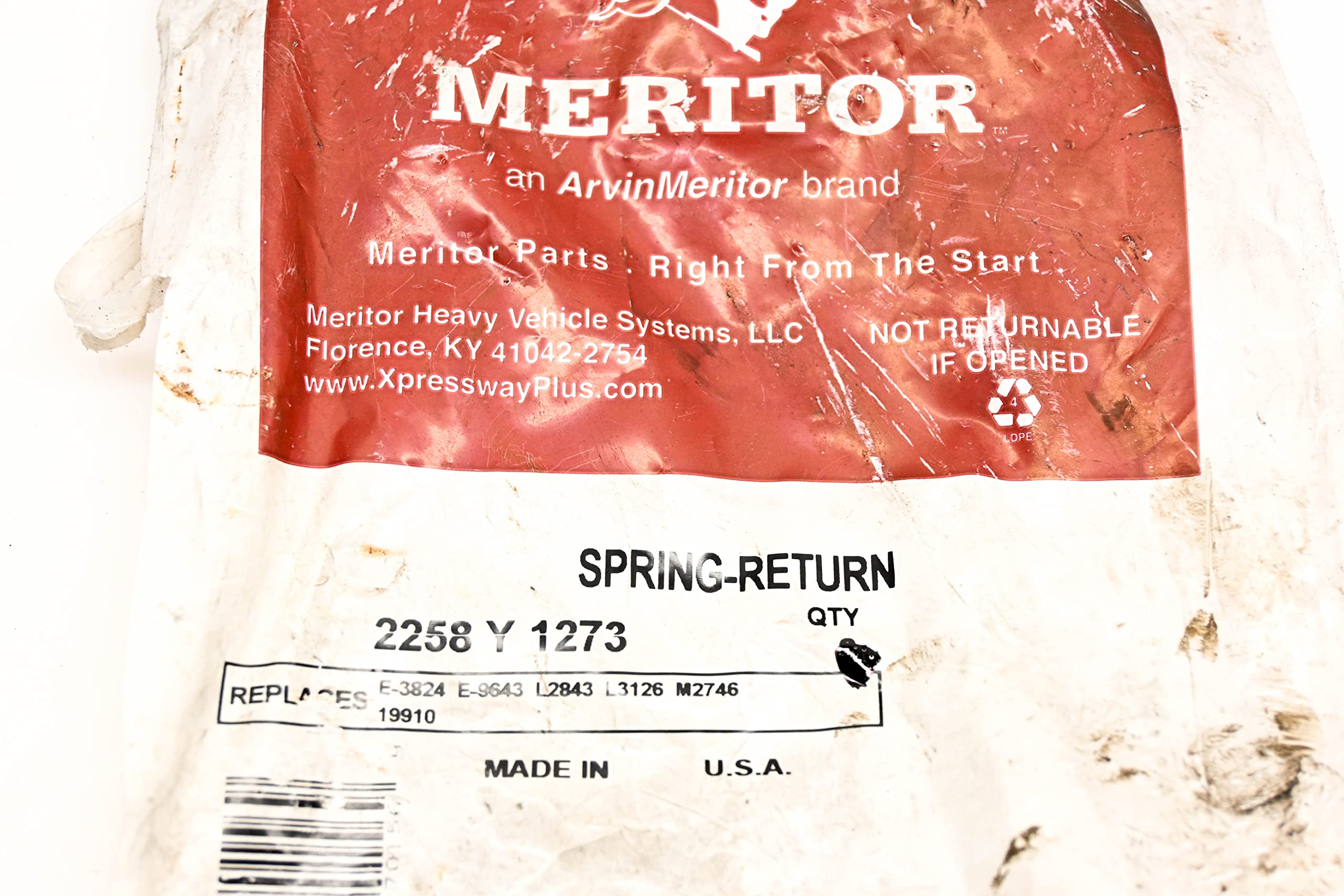 Amazon.com: Meritor Genuine Return Spring - 2258Y1273