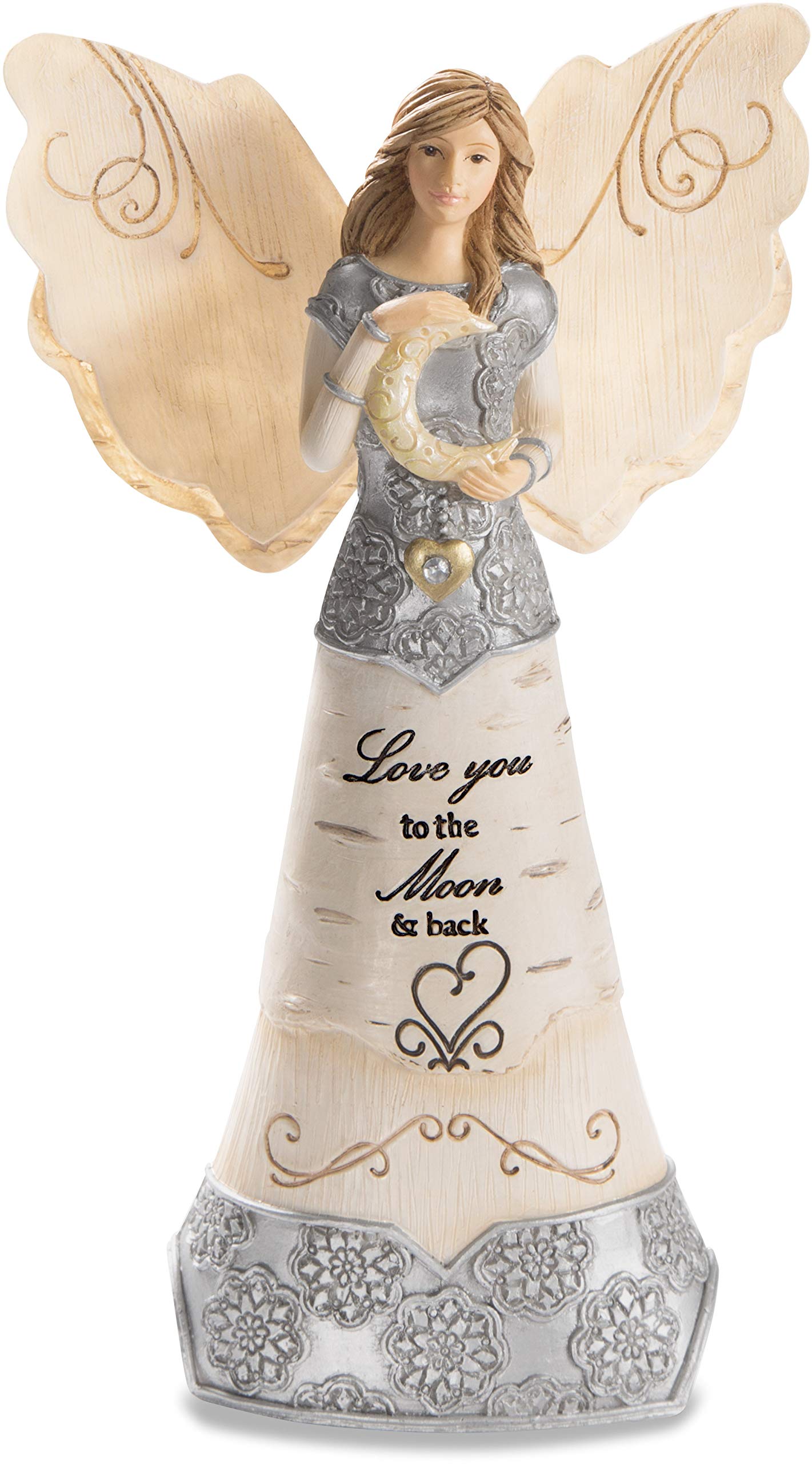 Pavilion - Love You to The Moon & Back - 6 Inch Collectible Angel Figurine