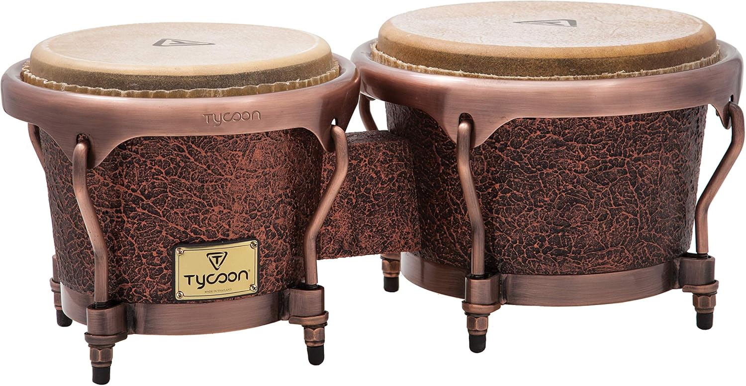 Tycoon percussion タイクーン bongo ボンゴヘッド Amazon.com: Tycoon Percussion Bongo Drum (TB30CSB-BC