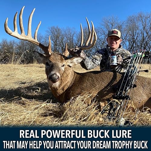 Miniatura 8 de RAW Frozen Scents Early Season Package Deer Attractant Scent Scrape Lure, Peak Estrus, Buck Scent, Deer Hunting