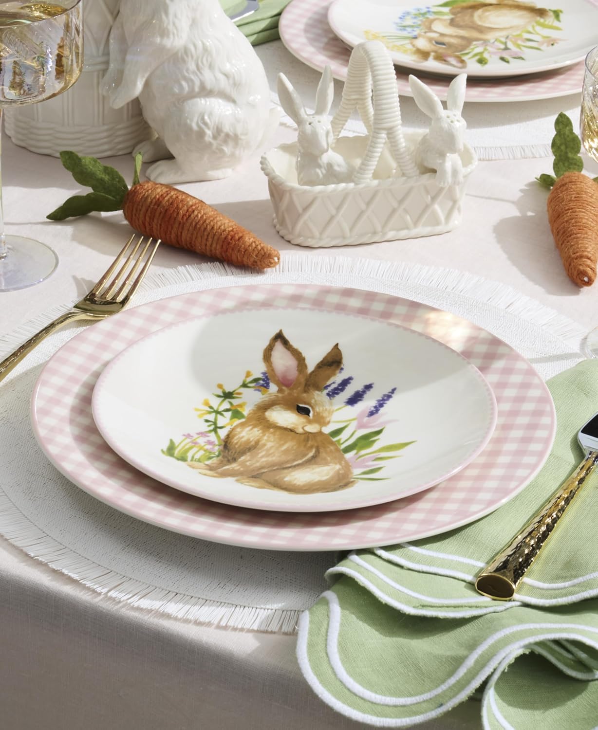 Lenox 897155 Bunny Accent Plates, Set Of 4