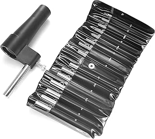 Scope Boresighter Kit from .177 to .50 Caliber Precision Firearm Bore Sighting Optical Bore Sighter Kit with Arbors - COSMOING