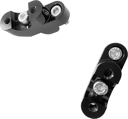 Miniatura 5 de GY-vStrom250.35S - Elevadores para manillar de motocicleta para SUZUKI VSTROM 250, color negro