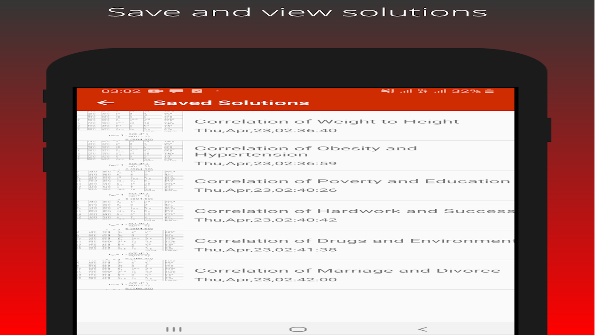 Data Correlation-Solution and Sattered Plots - App on Amazon Appstore