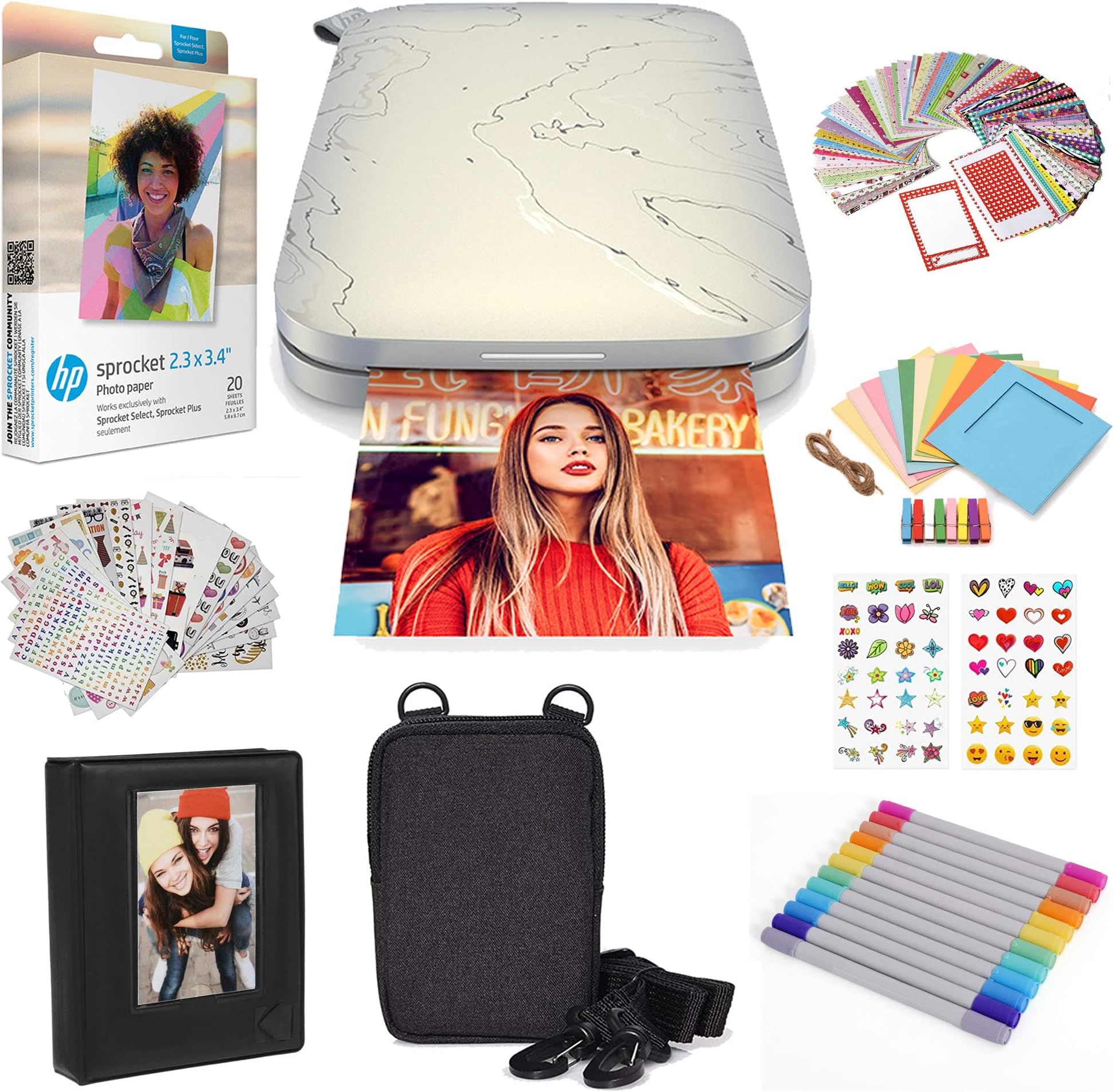 Amazon.com : HP Sprocket Select Portable Instant Color Photo Printer ...