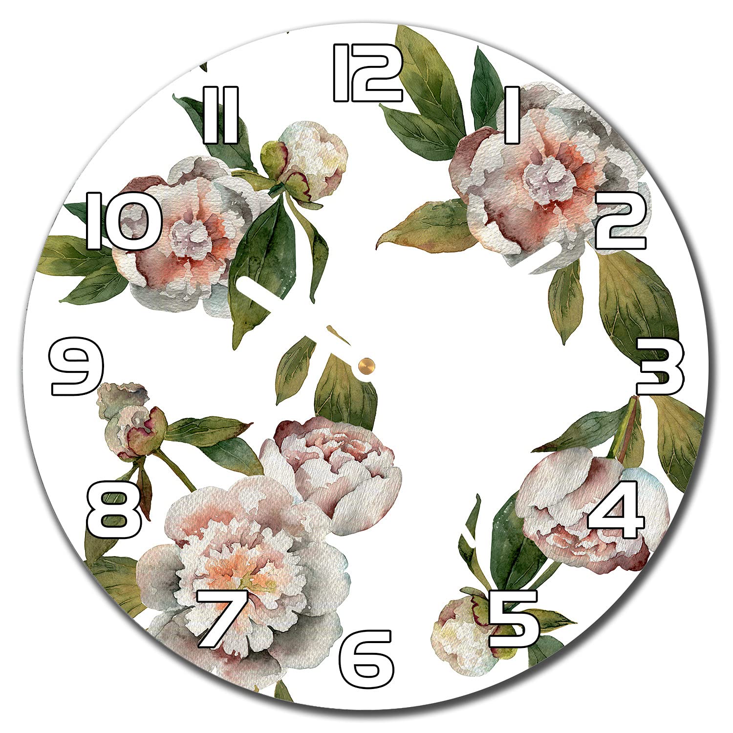 Horloge en verre murale - Moderne et élégante pour cuisine | Coloray