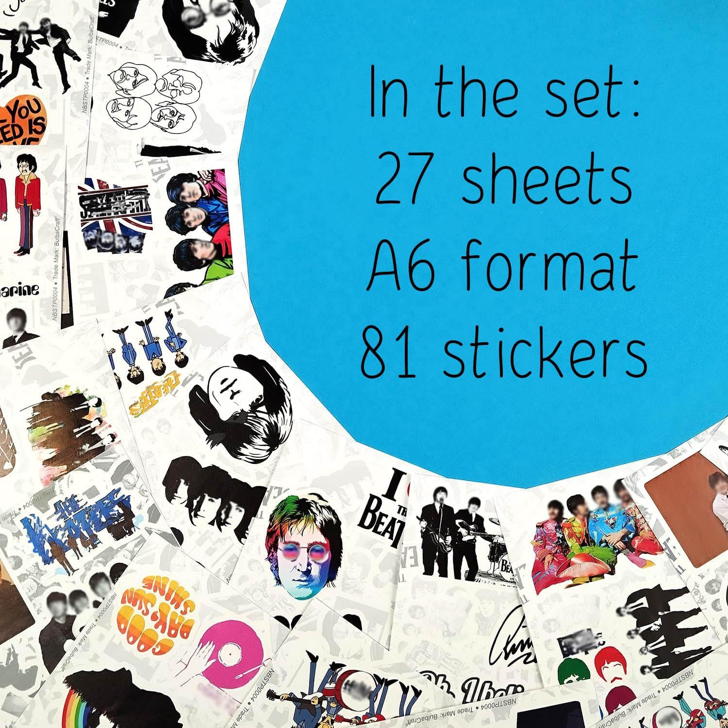 The Beatles ビートルズ ステッカー、袋、写真、雑誌などいろいろ Amazon | キャラステ ザ・ビートルズ ステッカー The Beatles