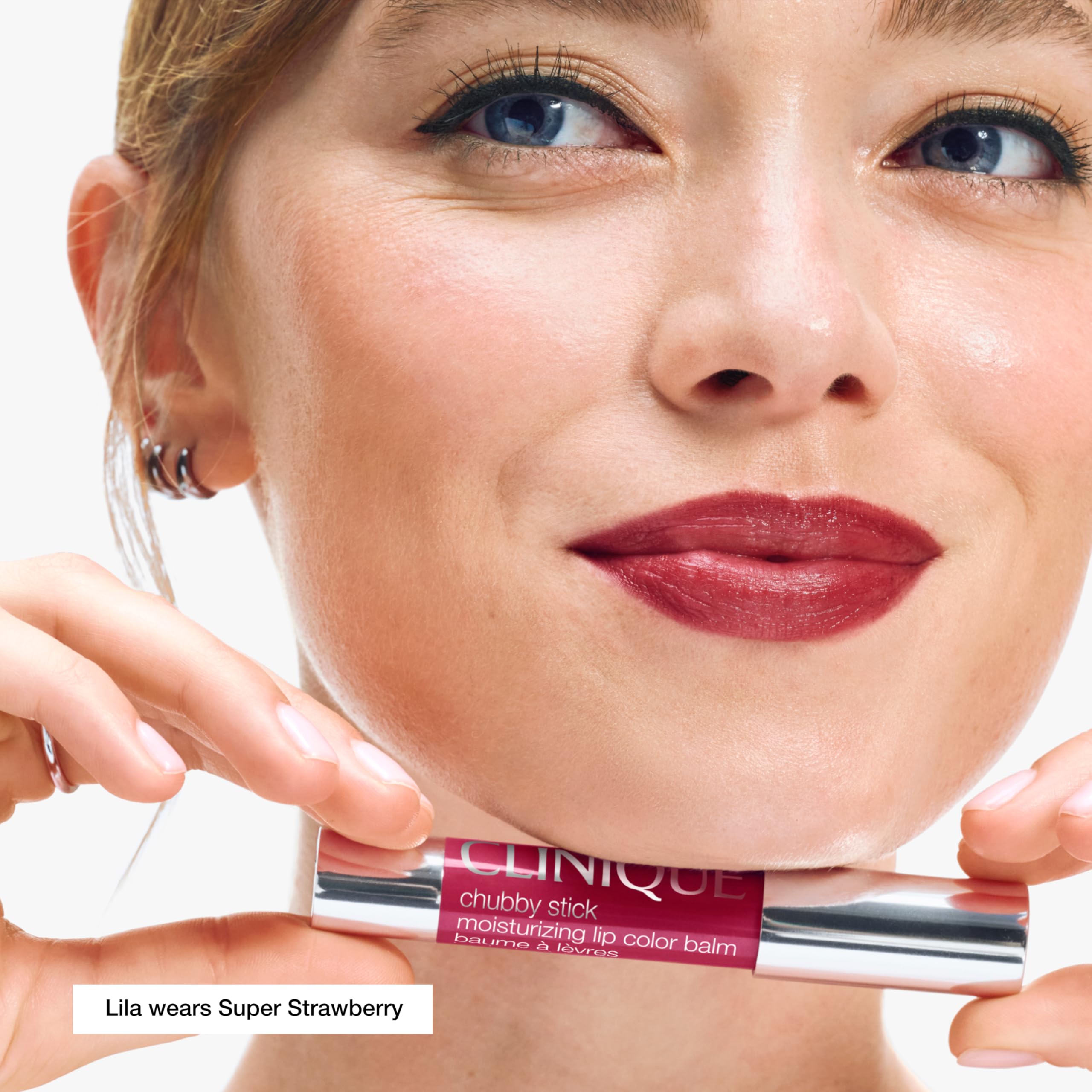 Clinique Chubby Stick Tinted Lip Colour Balm | With Shea Butter | Moisturizing + Hydrating | Natural-Looking Lip Tint | Now With New Shades