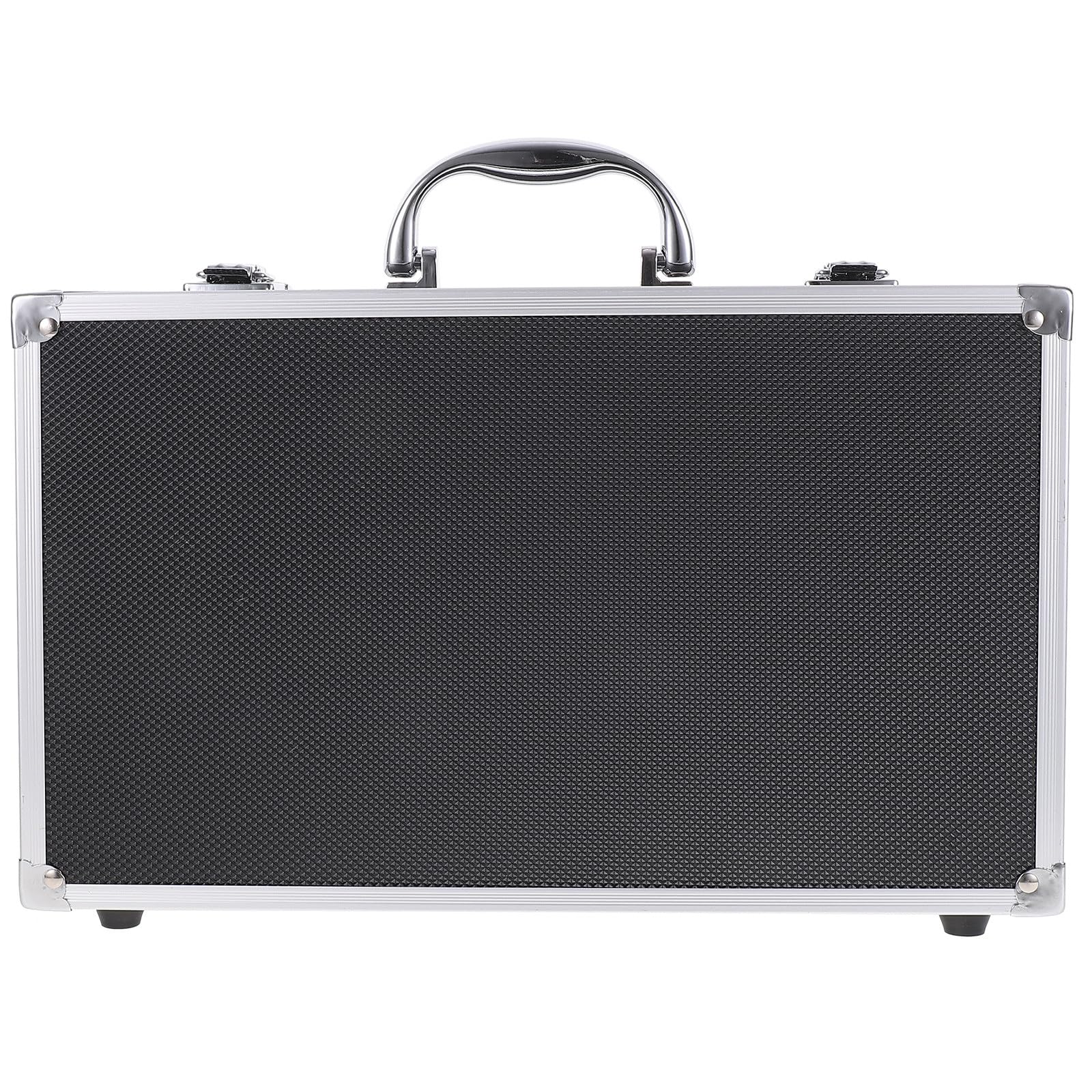 TOYANDONA Valigetta Protettiva per Microfoni Wireless Custodia Rigida in Alluminio per Microfoni Portatili Organizer Audio Resistente e Durevole per Karaoke e Registrazioni