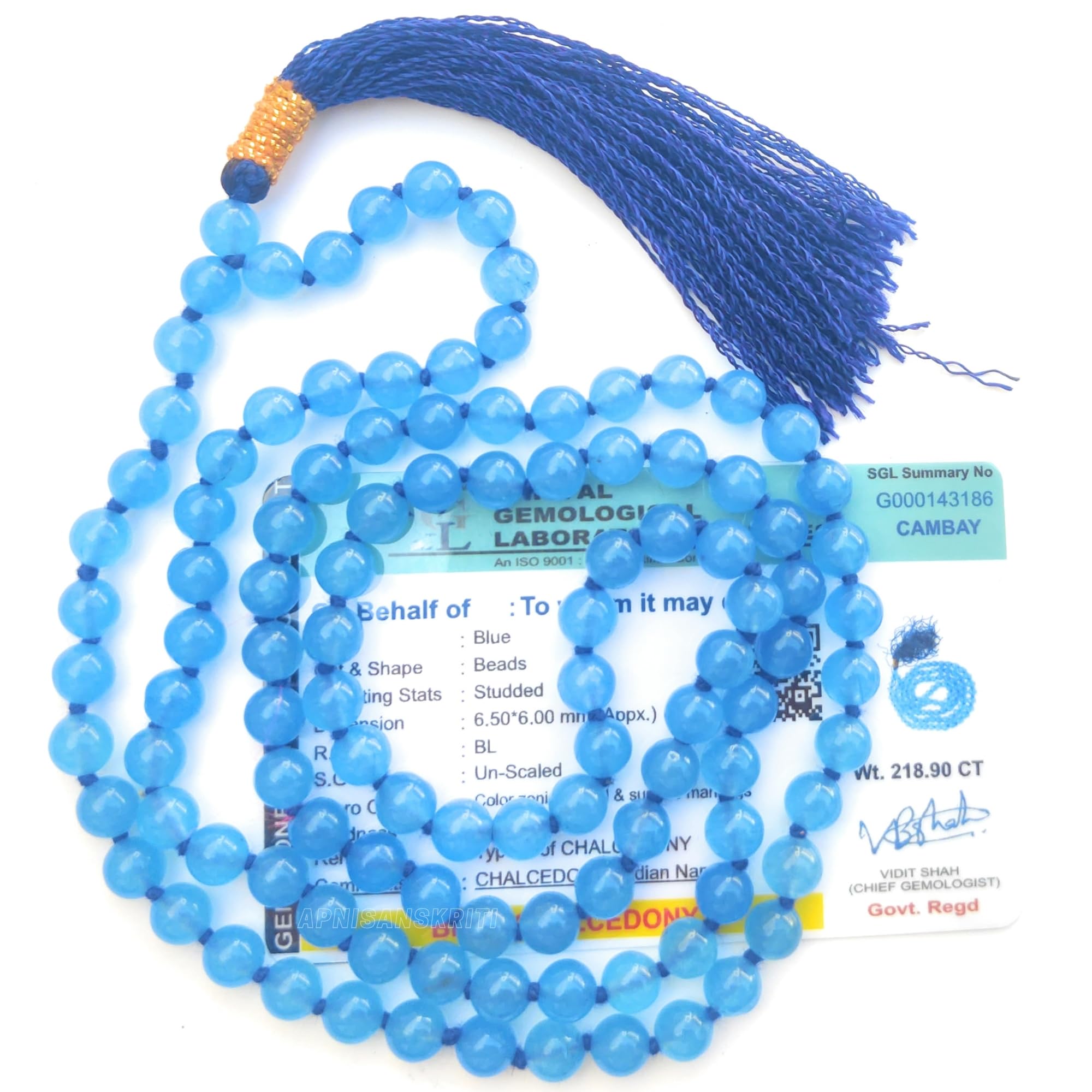 See full amazon price history chart for Apnisanskriti Premium Blue Chalcedony Stone Mala for Men and Women (6mm, AAA Quality, Lab Certified, 108+1) - Natural Stone Beads Mala - Light Blue Colour - Pack of 1 Apnisanskriti Premium Blue Chalcedony Stone Mala for Men and Women (6mm, AAA Quality, Lab Certified, 108+1) - Natural Stone Beads Mala - Light Blue Colour - Pack of 1 (B0CBBZZ7F4) Amazon Price History, Amazon Price Tracker