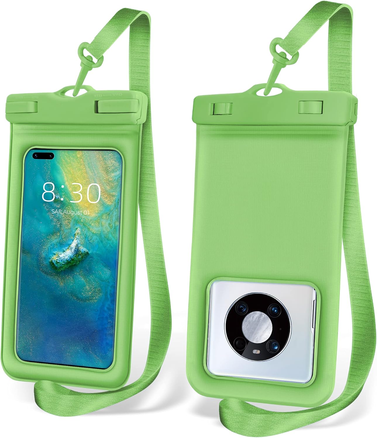 スポンジ入れ防水ケース 防水ケース スマホ防水バッグ 防水カバー 1枚入 Sgs国際認証 Ipx8認証 スポンジ入れ 浮遊 7 2インチ以下多機種対応 水中撮影 顔認証 海 93 以上節約 Iphone11 泳ぎ 釣り グリーン Iphone12mini対応 お風呂 Iphone12 プール Iphonex タッチ操作