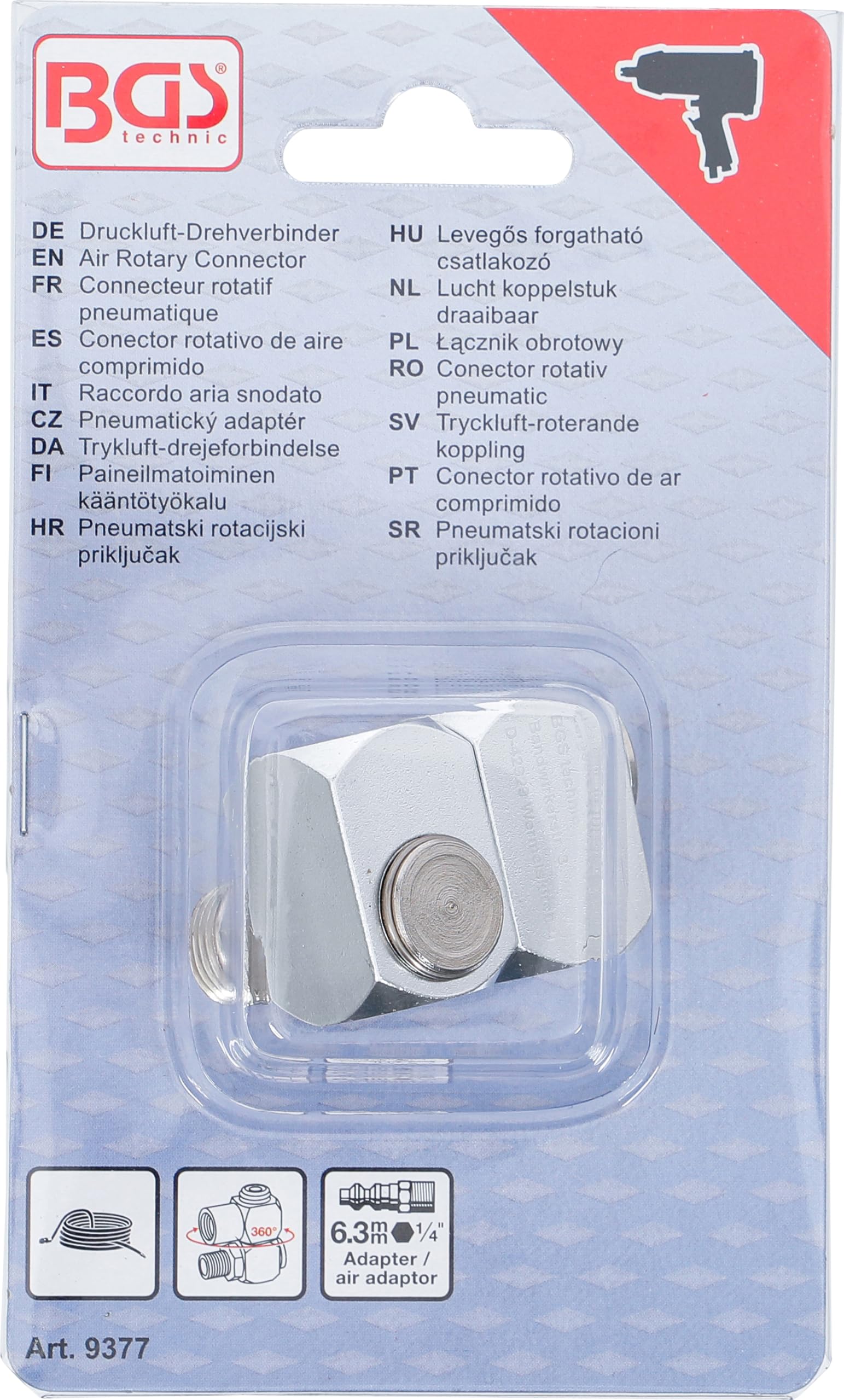 BGS 9377 | Łącznik obrotowy