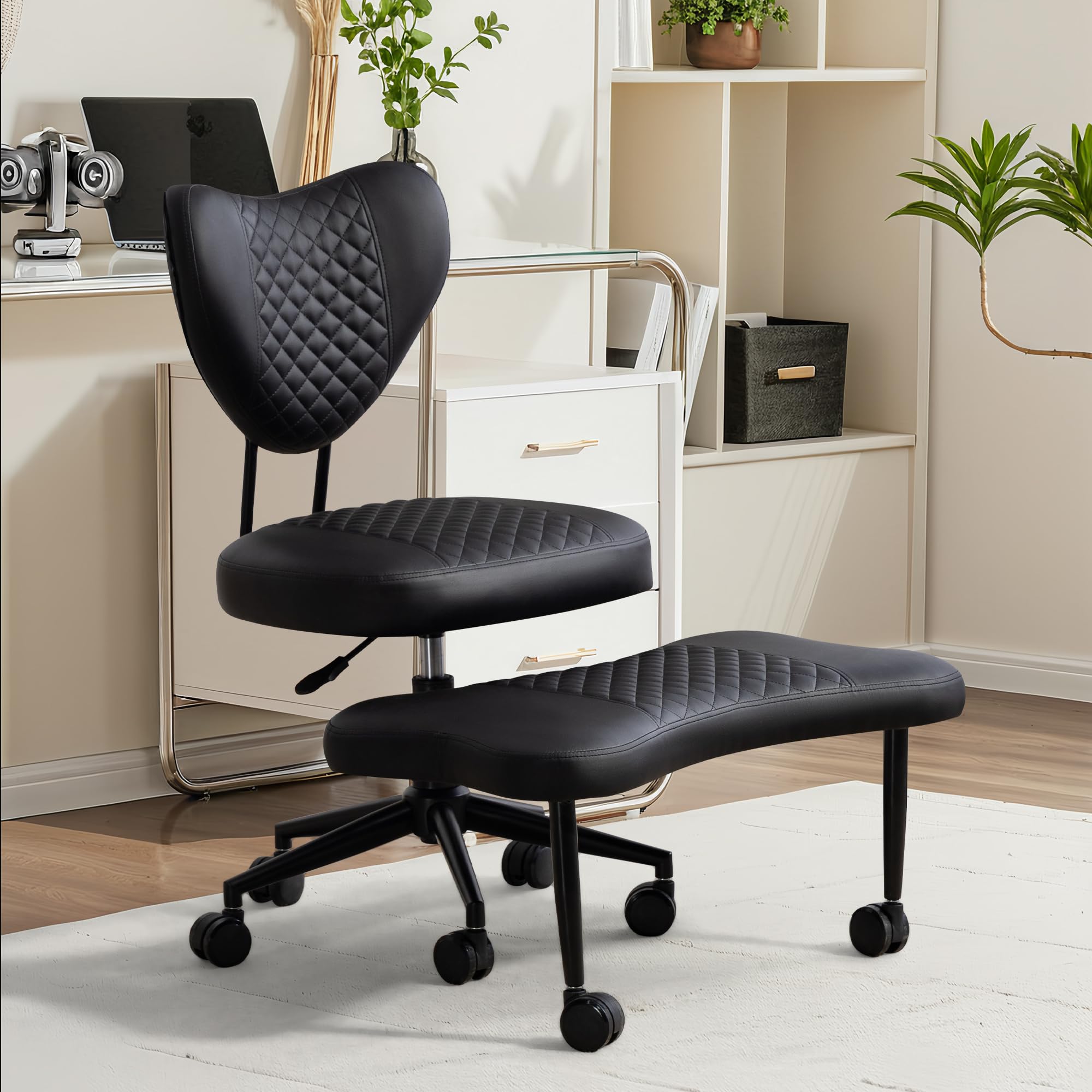 Amazon.com: FLEXISPOT Cross Legged Office Chair Armless Kneeling