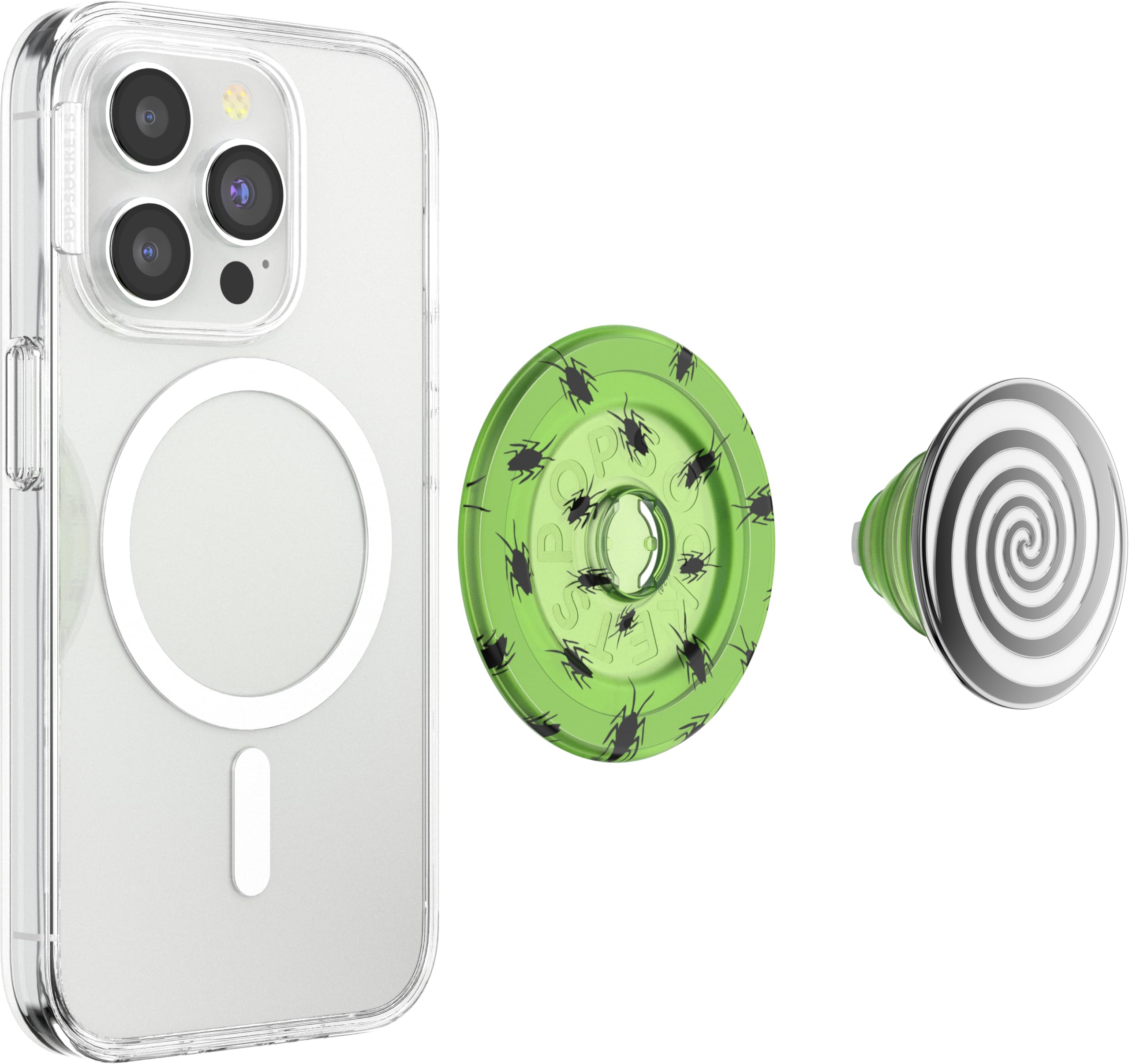 PopSockets Phone Grip for MagSafe Secure Magnetic Phone Grip & Stand, Hands-Free Kickstand, Wireless Charging Compatible - Image 3