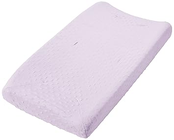 lavender changing pad cover