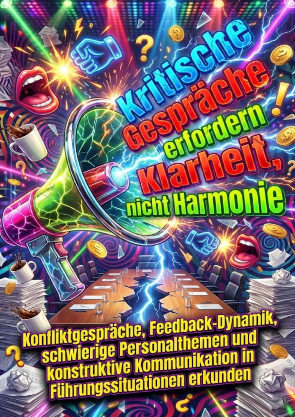 Kritische Gespräche erfordern Klarheit, nicht Harmonie: Konfliktgespräche, Feedback-Dynamik, schwierige Personalthemen und konstruktive Kommunikation in Führungssituationen erkunden