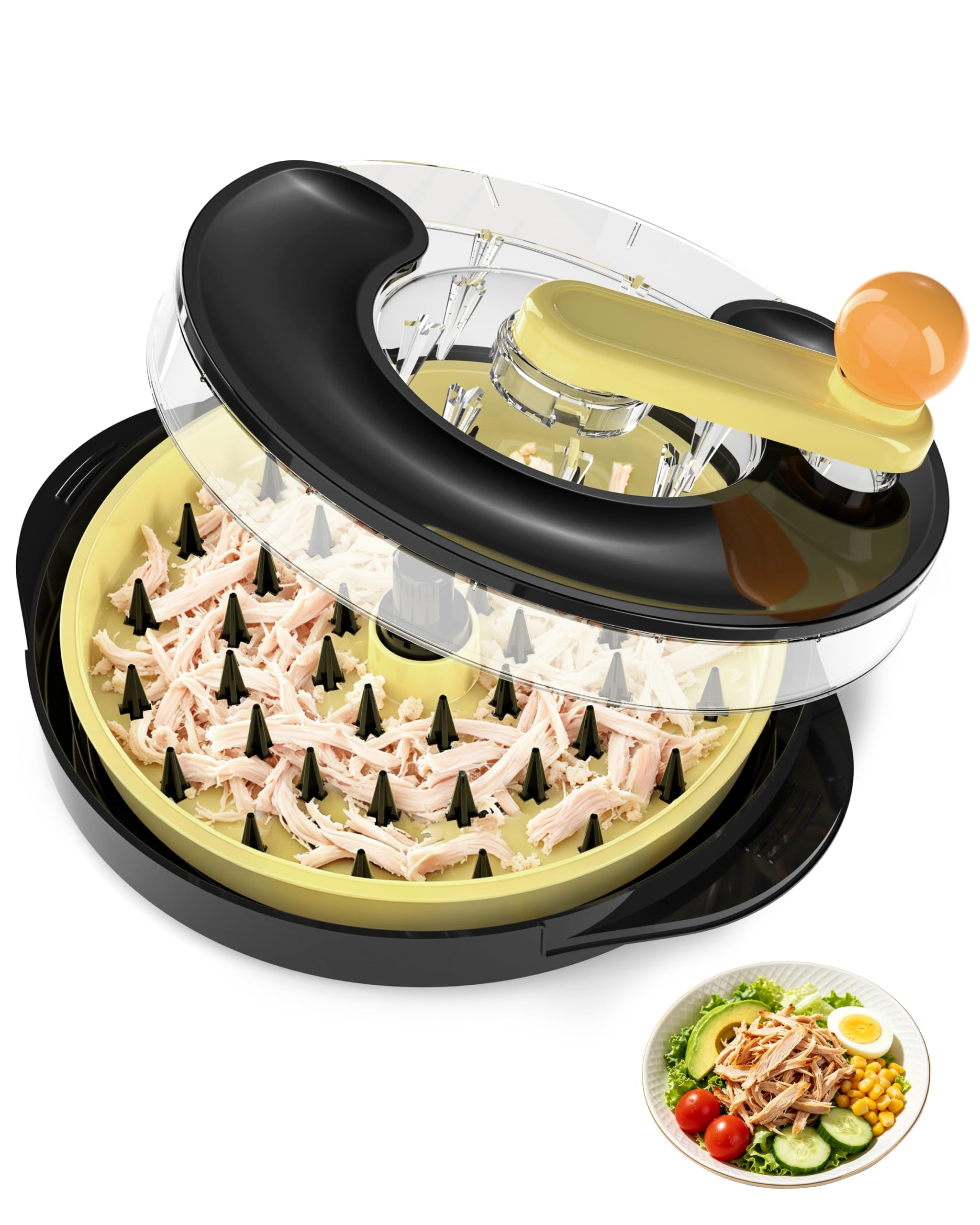 iHomara Chicken Shredder,Upgrade 11" Food Shredder Tool Twister for Kitchen