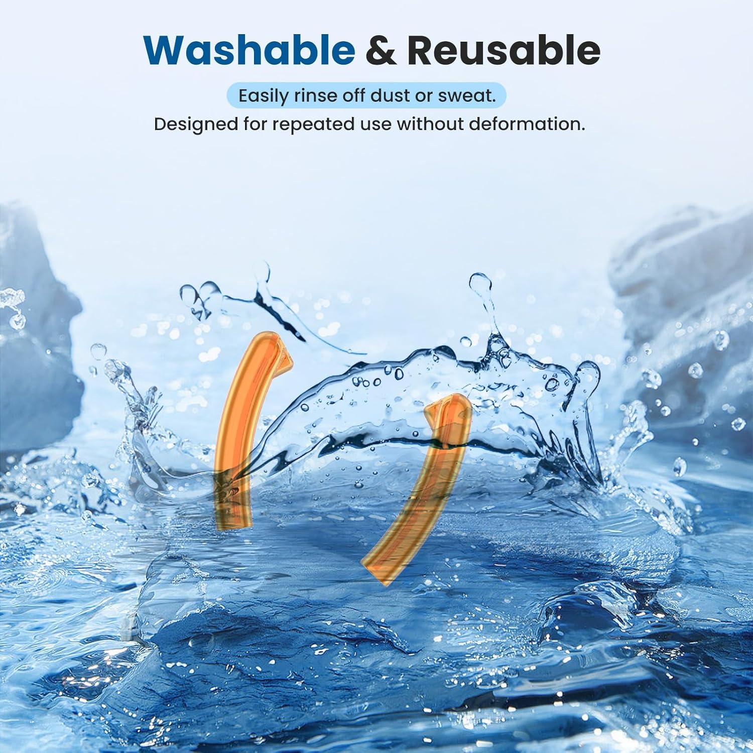 Headband Protector for Nothing Headphone (1) – Transparent PC Cover,Washable Anti-Collision Shockproof Hard Shell,Protects Headband from Scratches and Wear,Clear Orange - Image 6