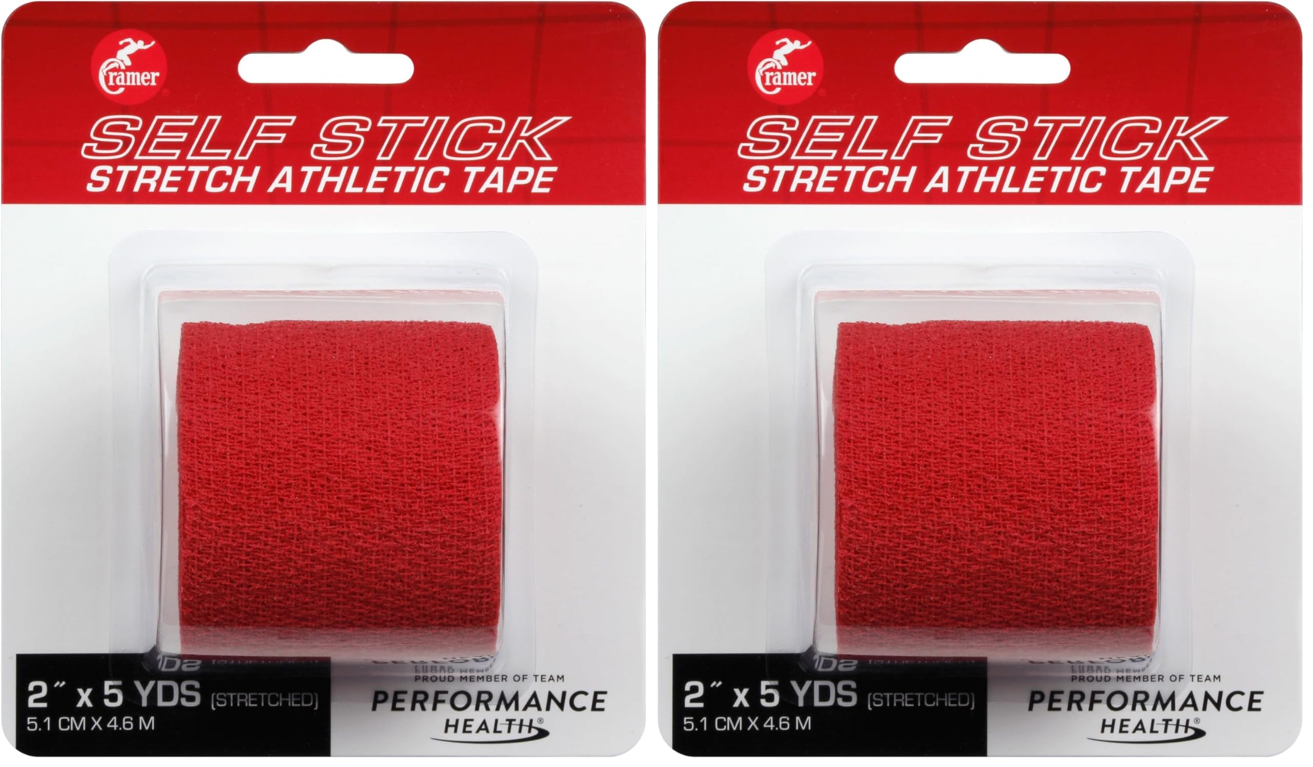 Cramer Eco-Flex Self-Stick Stretch Tape, Cohesive Tape, Flexible Elastic Sports Tape, Athletic Training Room Supplies, Easy Tear & Self-Adherent Bandage Wrap, Single 5 Yard Roll, White — Amazon image 9