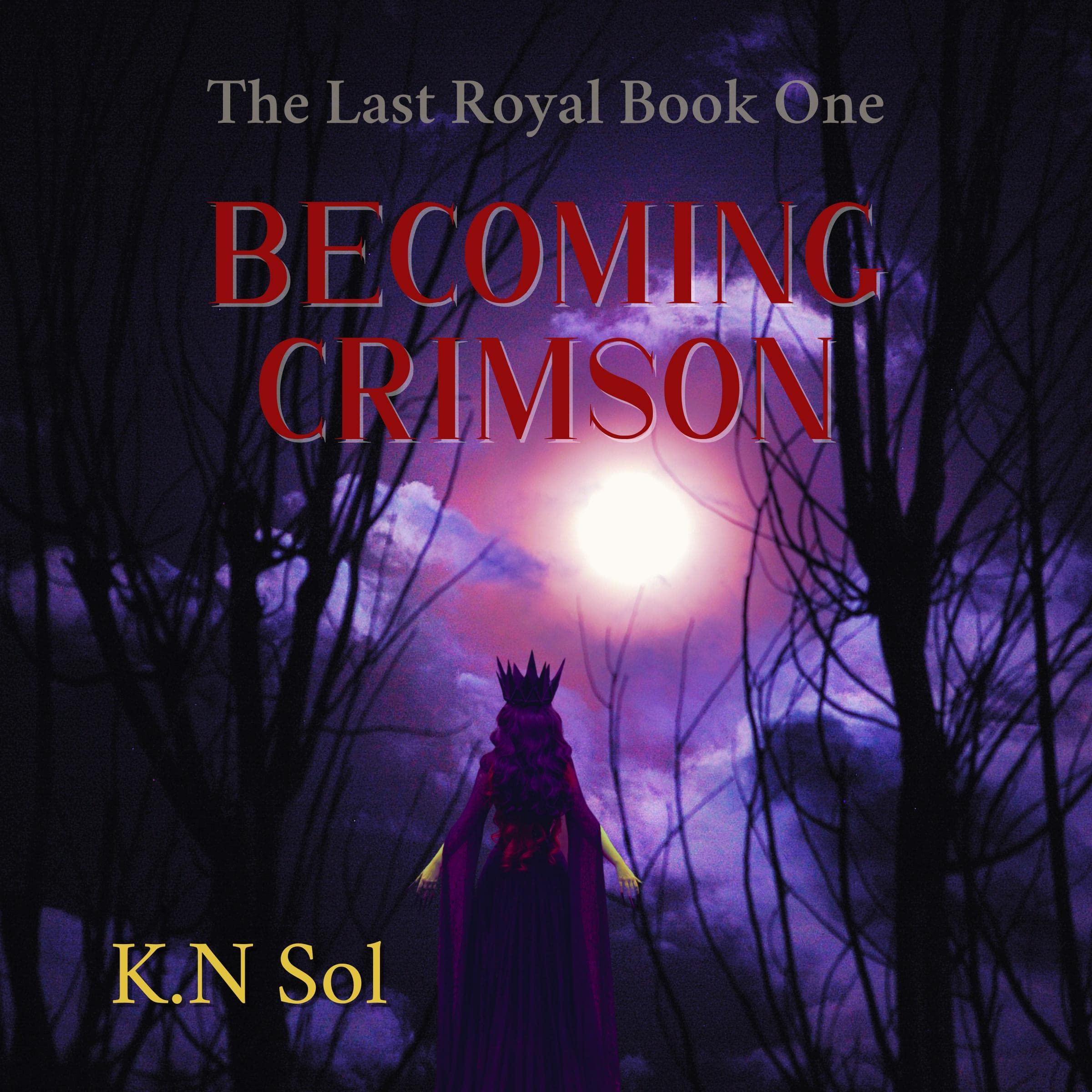 Cover art for Becoming Crimson