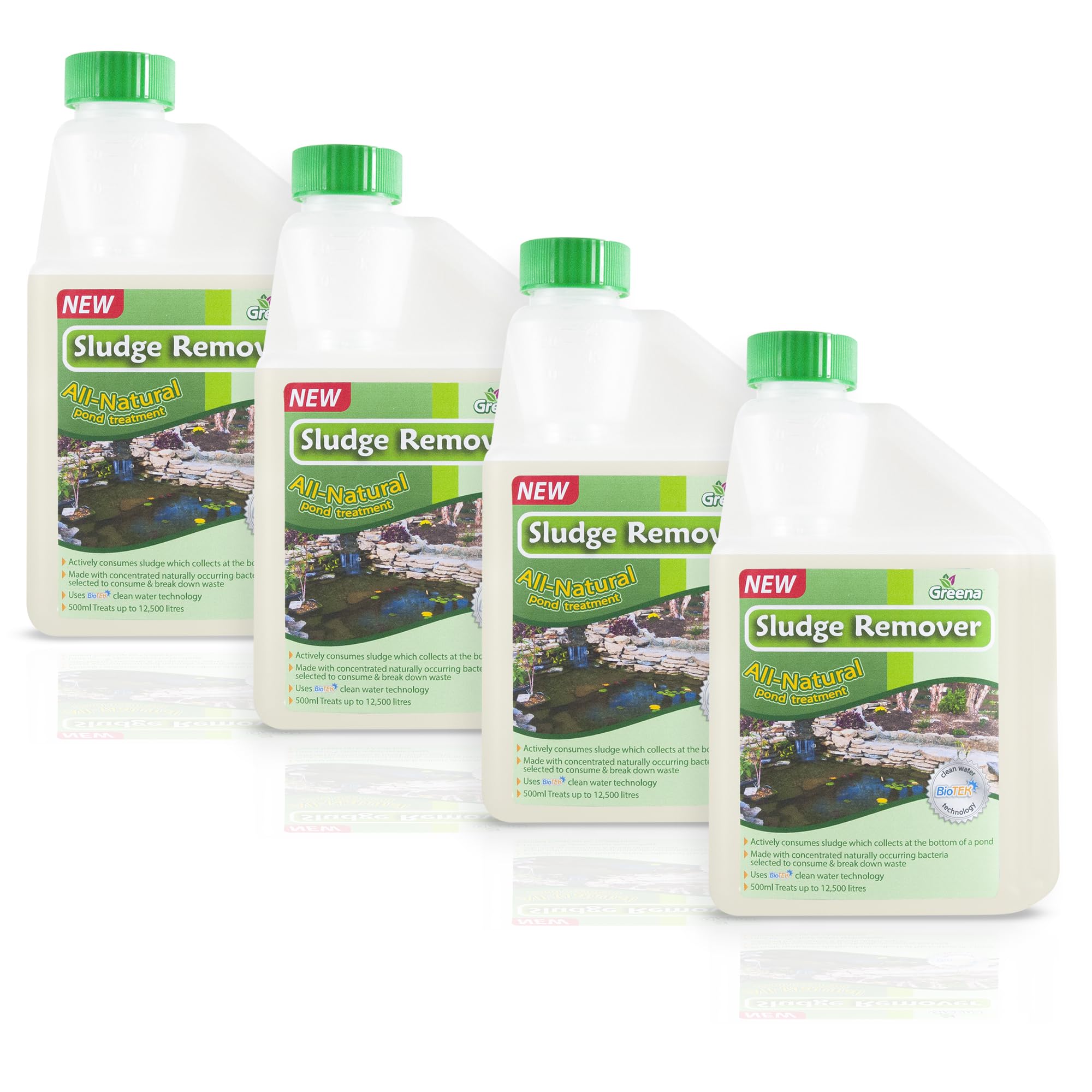 Greenaยฎ All Natural Sludge Remover - Actively consumes sludge which collects at the bottom of a pond (4)