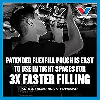 Vista 5 de Valvoline Flexfill SAE 75W-90 Aceite para engranajes sintético completo 1 cuarto de galón, caja de 4