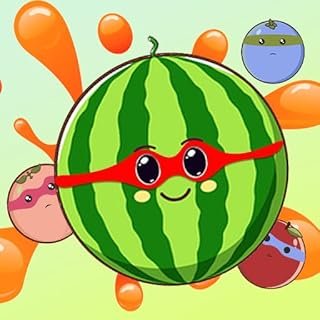 Big Suika Watermelon Games 3D: フルーツ マージ スイカ ゲーム|フルーツスイカをドロップ＆マージ - 挑戦的なゲーム: フルーツクラッシュスイカ シカクフルーツフュージョン: スイカゲーム